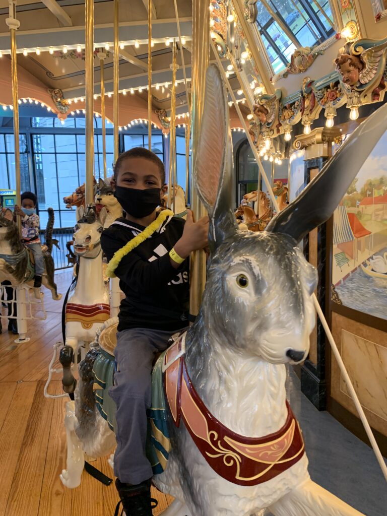 Quasar on Pleas Touch Museum Carousel