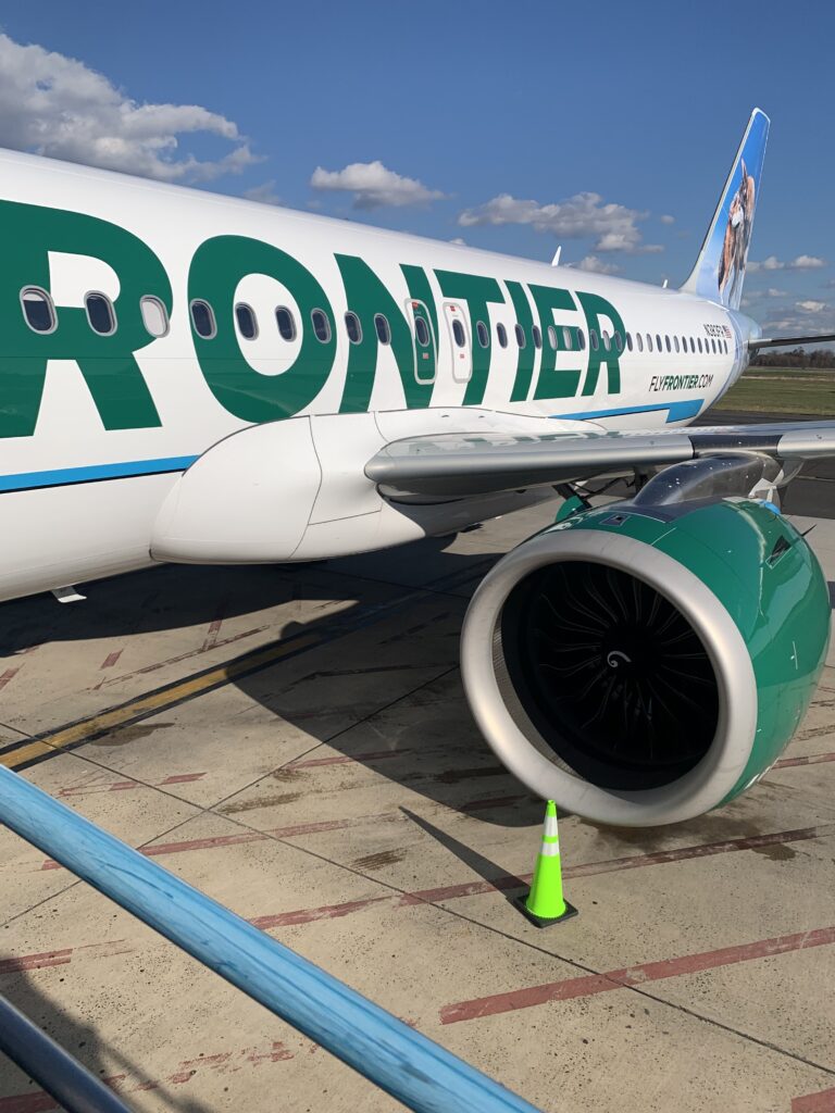Frontier Airplane