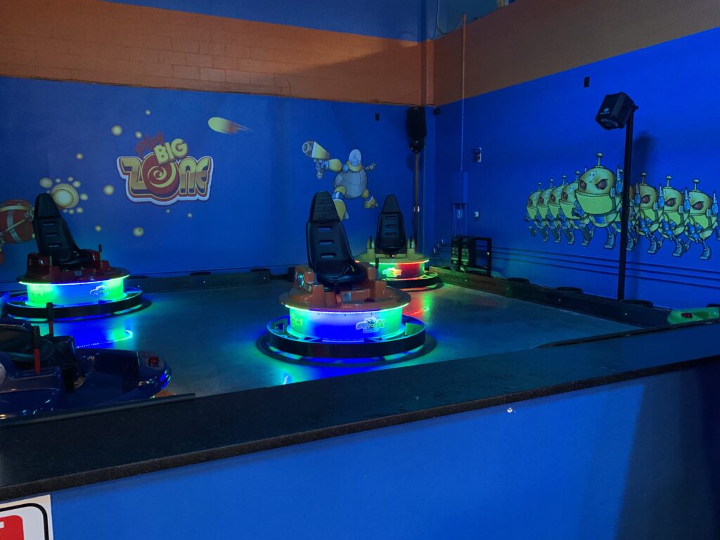 Spin Zone Bumpers