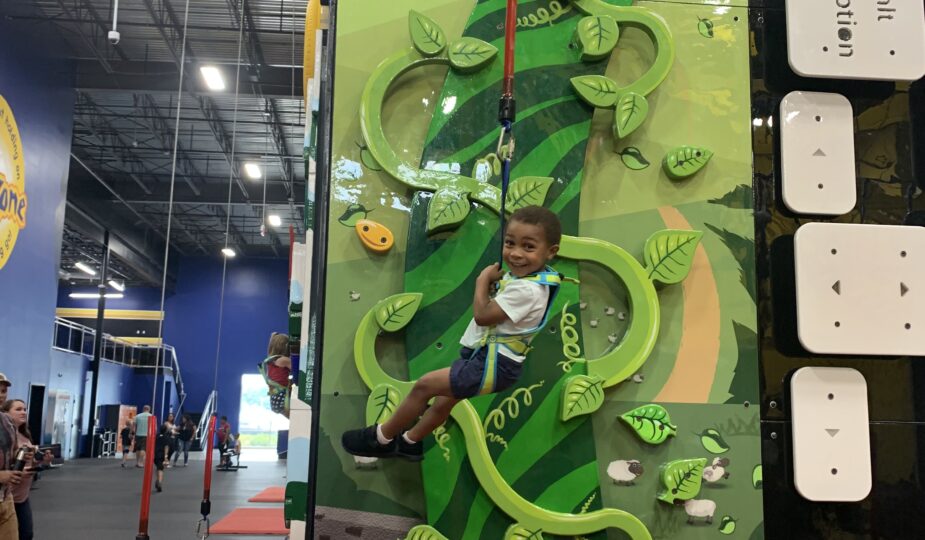 Climbzone Howell NJIndoor rock climbing your children will love. La