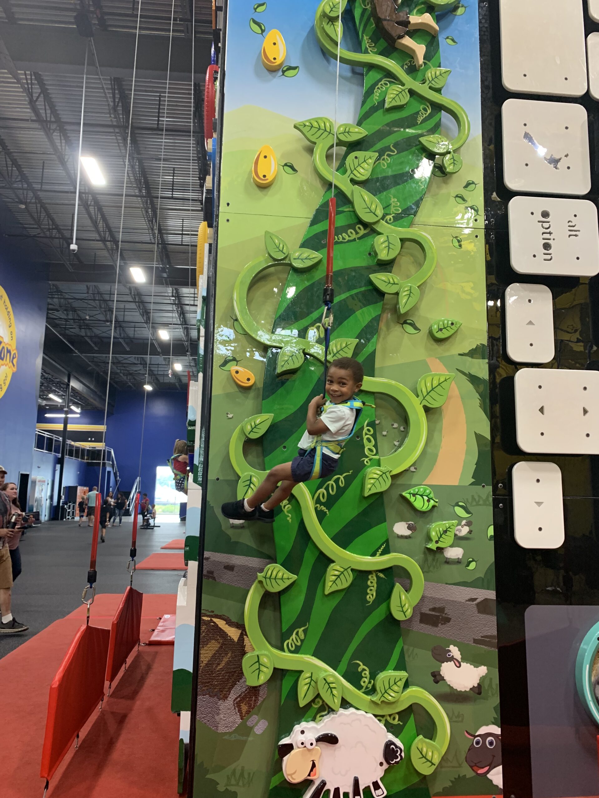 Climbzone Howell NJIndoor rock climbing your children will love. La