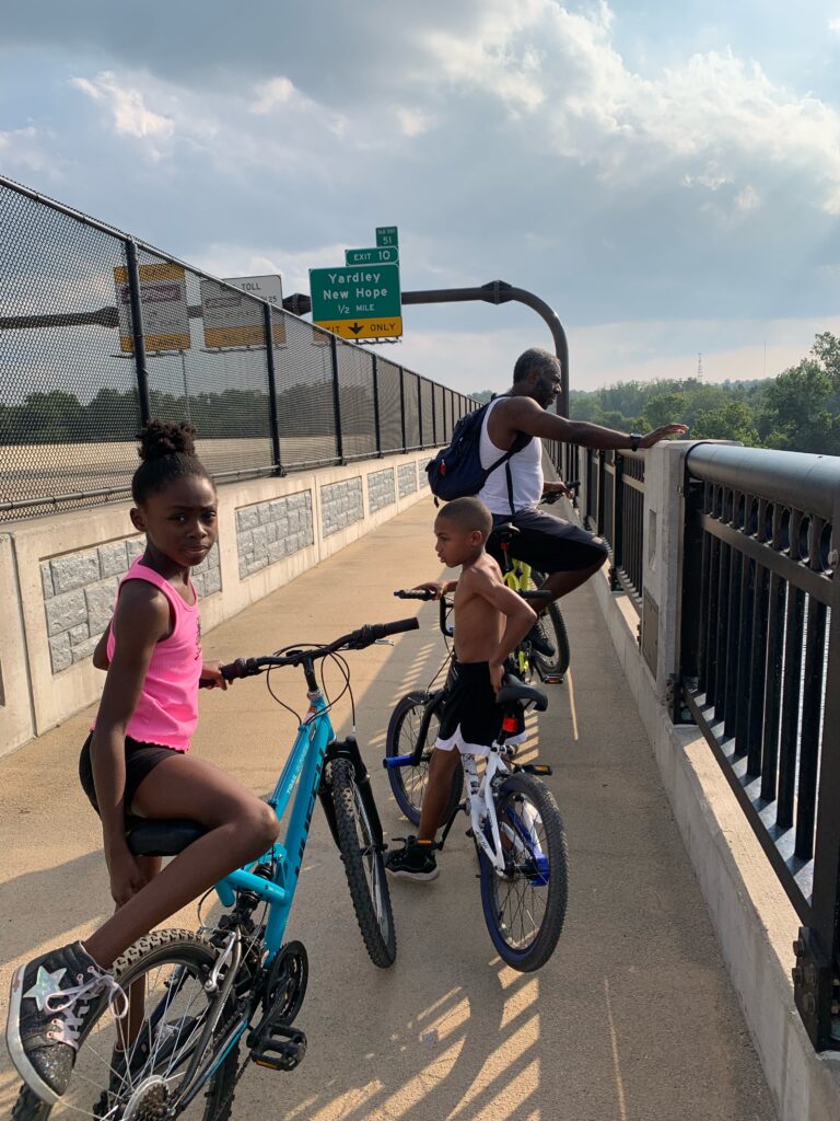 an overlook at the D and R canal 
