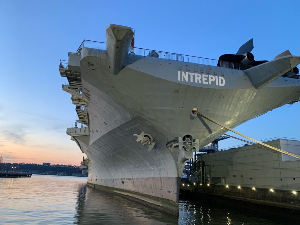 Intrepid is included in the Bank of America on US pass